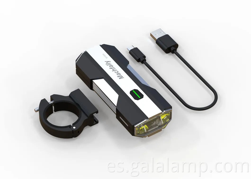 Nueva luz de bicicleta resaltado 700 lúmenes aleación de aluminio montaña bicicleta luz